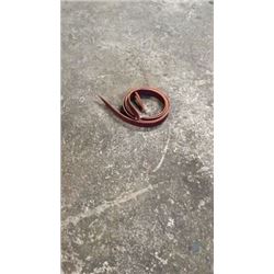 Leather Latigo Length Will Vary 7 1/2 To 8’-new