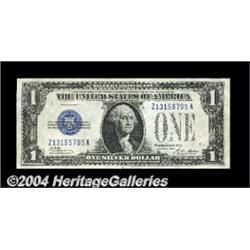 Fr. 1601 $1 1928A Inverted Reverse Silver