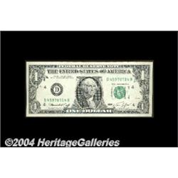 Fr. 1908-D $1 1974 Federal Reserve Note.