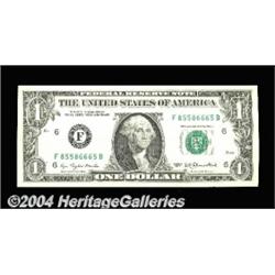Fr. 1909-F $1 1977 Federal Reserve Note. Gem