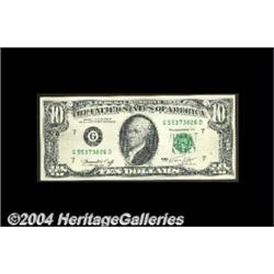 Fr. 2022-G $10 1974 Federal Reserve Note.