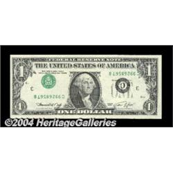 Fr. 1908-C $1 1974 Federal Reserve Note. Gem