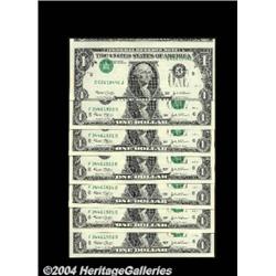 Fr. 1929-F $1 2003 Federal Reserve Notes. Gem