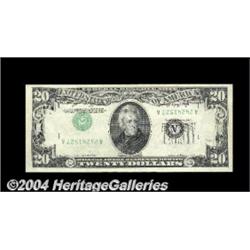 Fr. 2059-A $20 1950A Federal Reserve Note. Gem