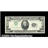 Image 1 : Fr. 2059-A $20 1950A Federal Reserve Note. Gem