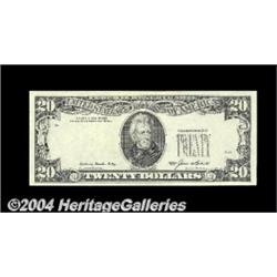 Fr. 2075-? $20 1985 Federal Reserve Note. Gem