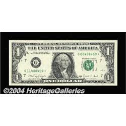 Fr. 1916-G* $1 1988A Federal Reserve Note. Gem