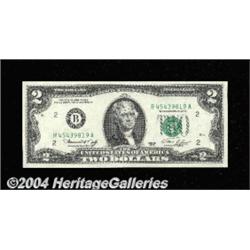 Fr. 1935-B $2 1976 Federal Reserve Note. Gem