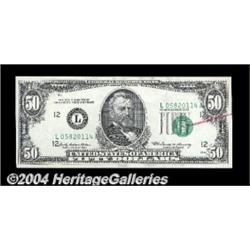 Fr. 2114-L $50 1969 Federal Reserve Notes. Gem