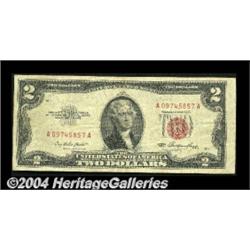 Fr. 1509 $2 1953 Legal Tender. Very Fine. The