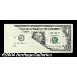 Fr. 1922-J* $1 1995 Federal Reserve Note.