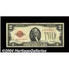 Image 1 : Fr. 1502* $2 1928A Legal Tender Note. Fine.One