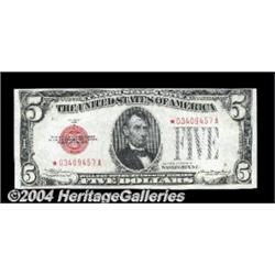 Fr. 1527* $5 1928B Legal Tender Note. Choice