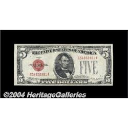 Fr. 1529 $5 1928D Legal Tender Note. Choice