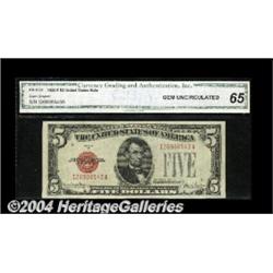 Fr. 1531 $5 1928F Legal Tenders. Two