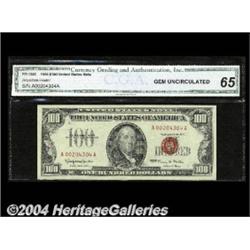 Fr. 1550 $100 1966 Legal Tender Note. Gem