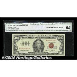 Fr. 1550 $100 1966 Legal Tender Note. Gem