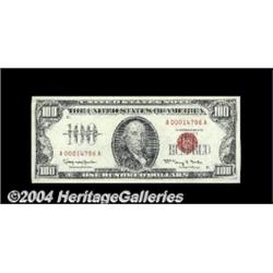 Fr. 1550 $100 1966 Legal Tender Note. Gem