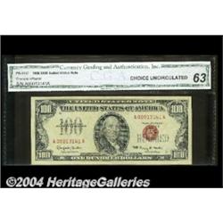 Fr. 1550 $100 1966 Legal Tender Note. CGA