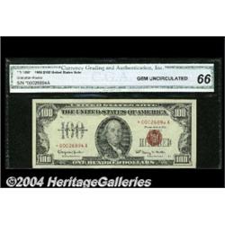 Fr. 1550* $100 1966 Legal Tender. CGA Gem