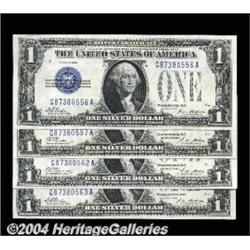 Fr. 1600/1601 $1 1928/1928A Silver