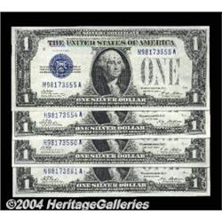 Fr. 1600/1601 $1 1928/1928A Silver