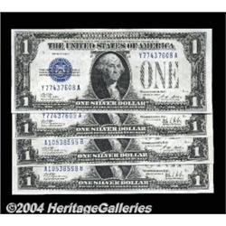 Fr. 1601/1602 $1 1928A/1928B Silver