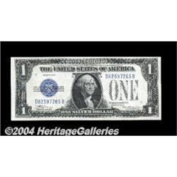Fr. 1604 $1 1928D Silver Certificate. Gem