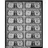 Image 1 : Fr. 1607 $1 1935 Silver Certificates. Uncut