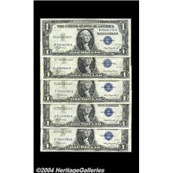 Fr. 1607 $1 1935 Mule Silver Certificates.A