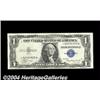 Image 1 : Fr. 1608* $1 1935A Silver Certificates. Gem