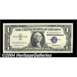 Fr. 1619 $1 1957 Silver Certificate. Gem Crisp