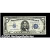 Image 1 : Fr. 1650 $5 1934 Silver Certificate. Very