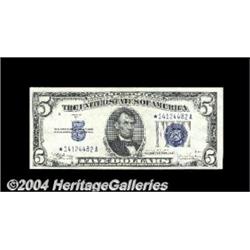 Fr. 1653* $5 1934C Silver Certificates. Two