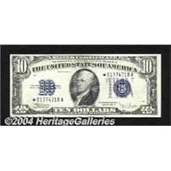 Fr. 1704* $10 1934C Silver Certificate.