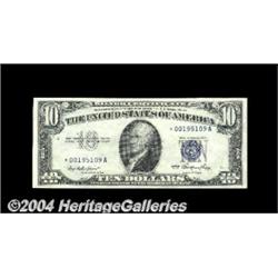 Fr. 1706* $10 1953 Silver Certificate. Gem
