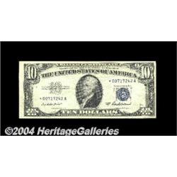 Fr. 1707* $10 1953A Silver Certificate. Very