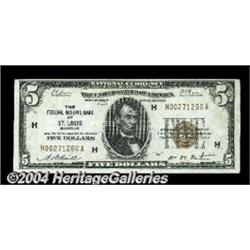 Fr. 1850-H $5 1929 Federal Reserve Bank Note.