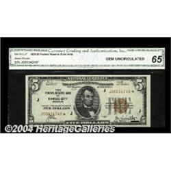 Fr. 1850-J* $5 1929 Federal Reserve Bank Note.