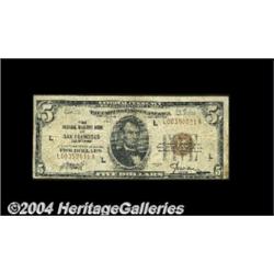 Fr. 1850-L $5 1929 Federal Reserve Bank Note.