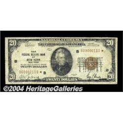Fr. 1870-B* $20 1929 Federal Reserve Bank