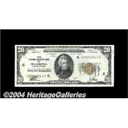 Fr. 1870-C $20 1929 Federal Reserve Bank Note.