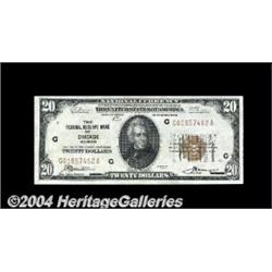 Fr. 1870-G $20 1929 Federal Reserve Bank Note.