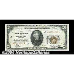 Fr. 1870-J $20 1929 Federal Reserve Bank Note.