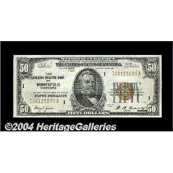 Fr. 1880-I $50 1929 Federal Reserve Bank Note.