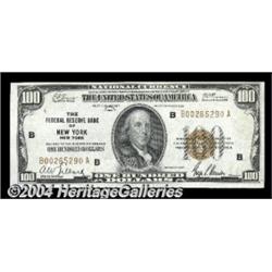 Fr. 1890-B $100 1929 Federal Reserve Bank