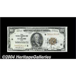 Fr. 1890-D $100 1929 Federal Reserve Bank