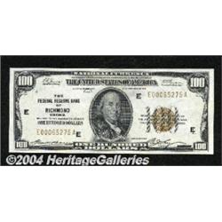 Fr. 1890-E $100 1929 Federal Reserve Bank