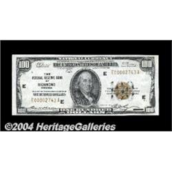Fr. 1890-E $100 1929 Federal Reserve Bank