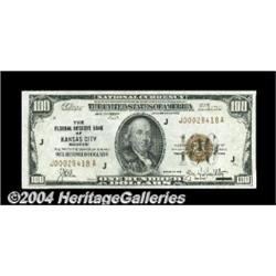 Fr. 1890-J $100 1929 Federal Reserve Bank